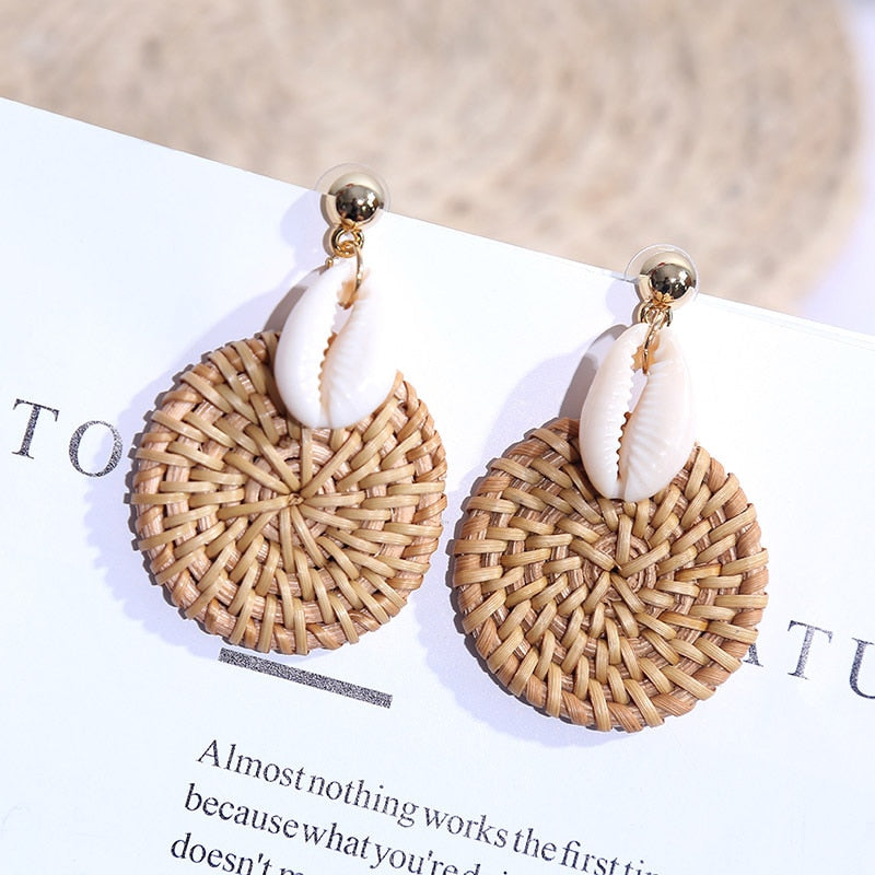 Rattan Earring Sets