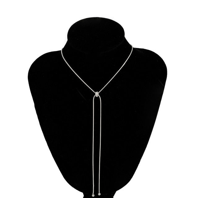 Hailey Chain Ball Pendant Necklace