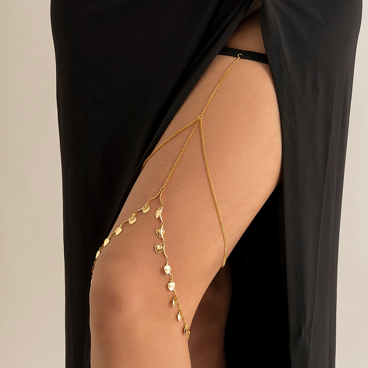 Bohemian Elastic and Adjustable Leg Chain