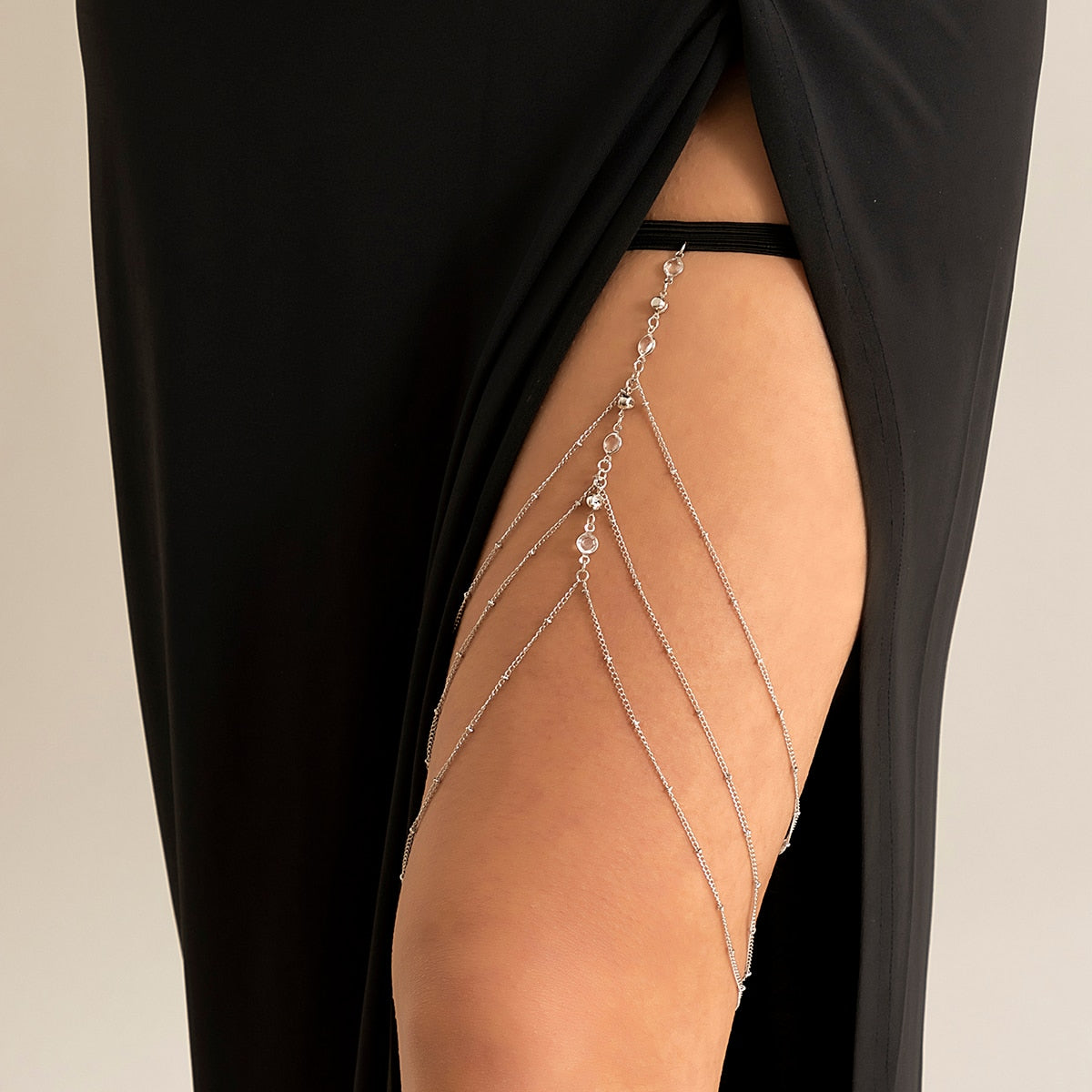 Bohemian Elastic and Adjustable Leg Chain